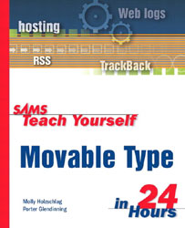 Cover of Teach Yourself Movable Type in 24 Hours